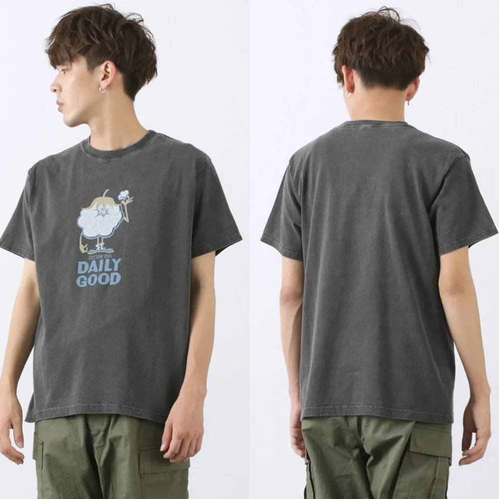GOOD ON T-Shirts^/ Cotton Monster Short Sleeve T-Shirt