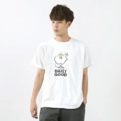 GOOD ON T-Shirts^/ Cotton Monster Short Sleeve T-Shirt