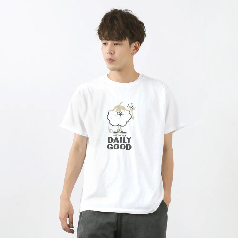 GOOD ON T-Shirts^/ Cotton Monster Short Sleeve T-Shirt