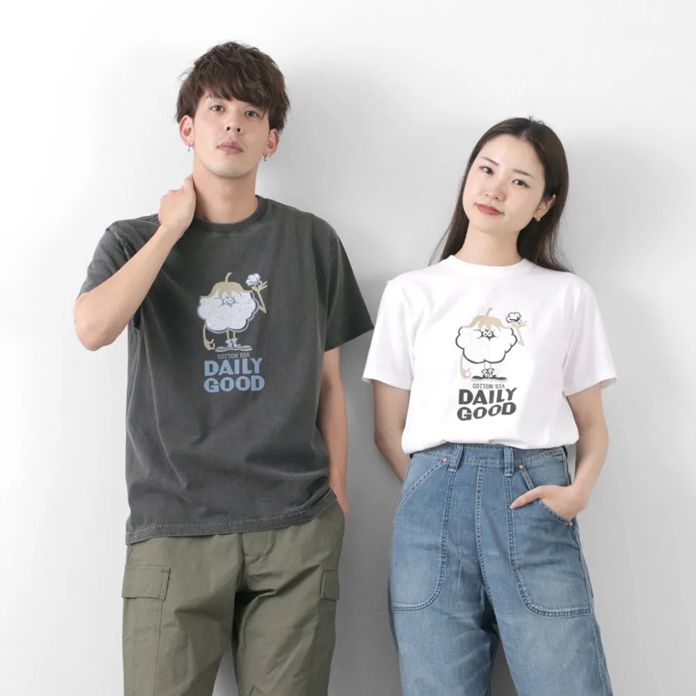 GOOD ON T-Shirts^/ Cotton Monster Short Sleeve T-Shirt