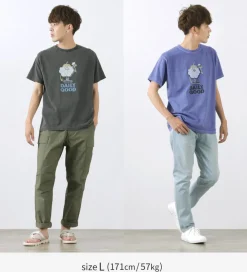 GOOD ON T-Shirts^/ Cotton Monster Short Sleeve T-Shirt