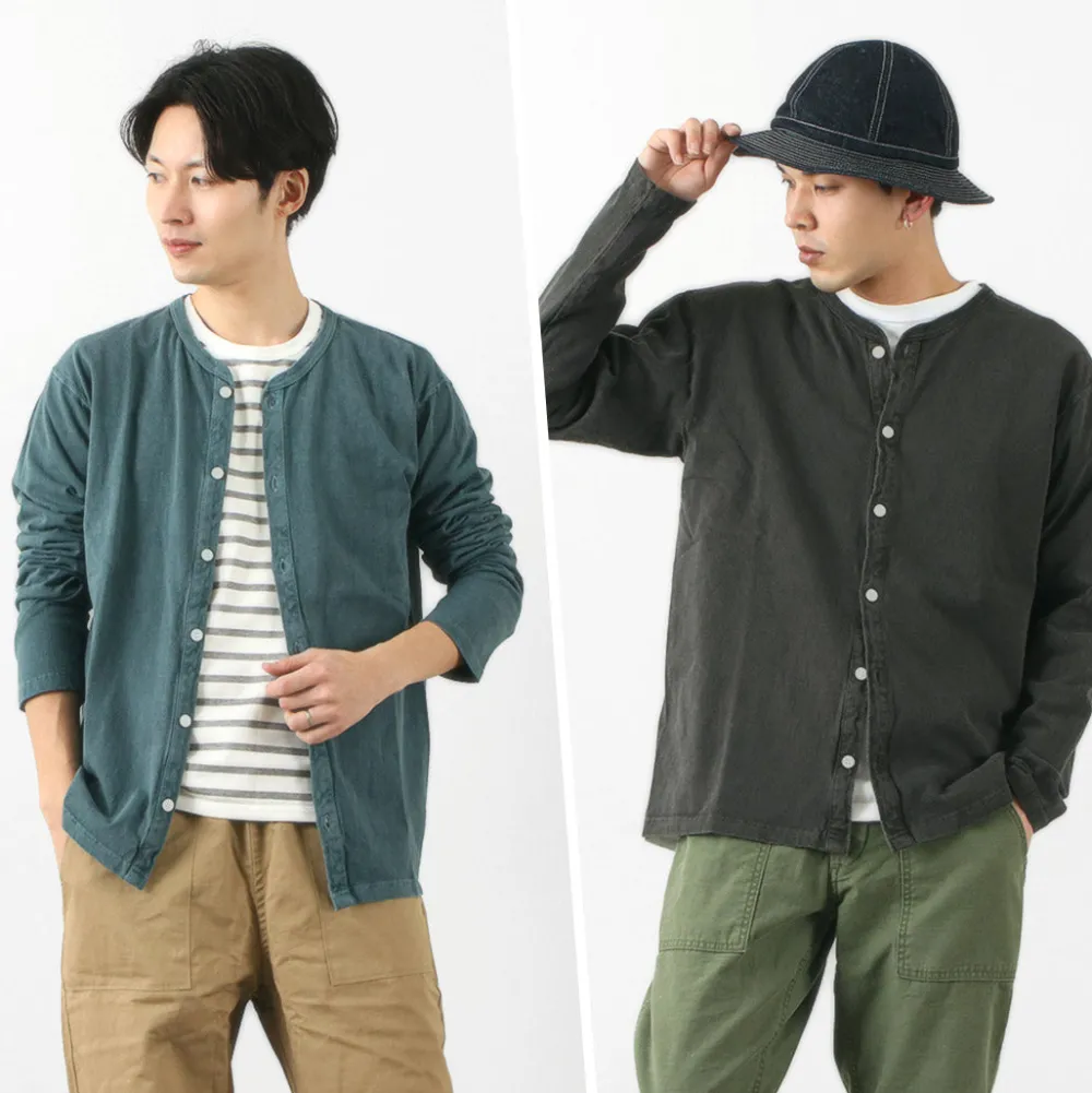 GOOD ON Cardigans^/ Crew neck TEE Cardigan