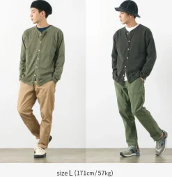 GOOD ON Cardigans^/ Crew neck TEE Cardigan