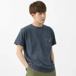 GOOD ON T-Shirts^/ GO BOY Hanging embroidery short sleeve pocket