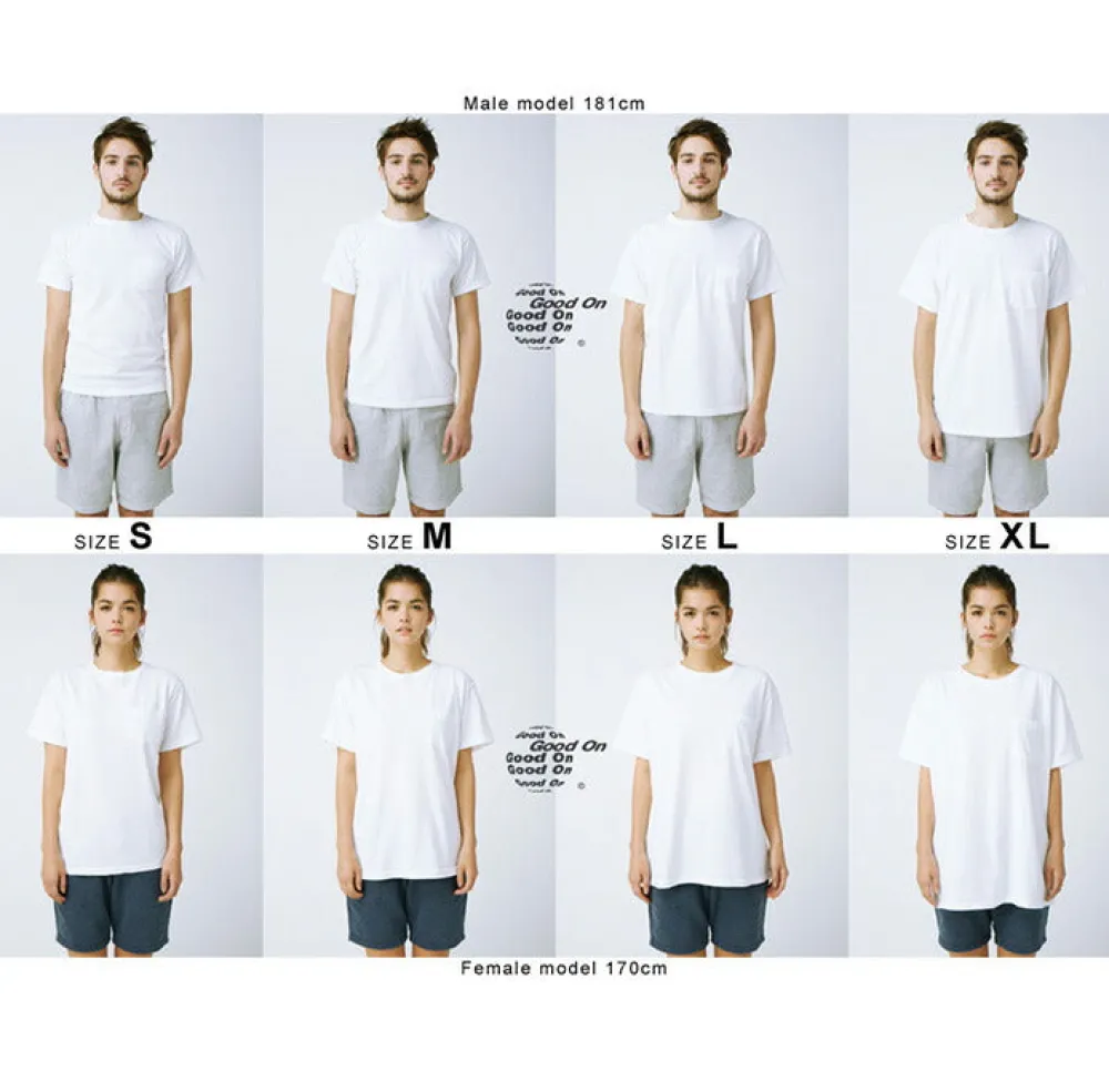 GOOD ON T-Shirts^/ GO BOY Hanging embroidery short sleeve pocket
