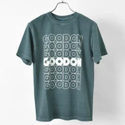 GOOD ON T-Shirts^/ GO SQUARE LOGO short sleeve T-shirt