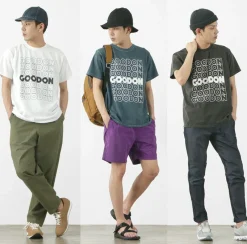 GOOD ON T-Shirts^/ GO SQUARE LOGO short sleeve T-shirt