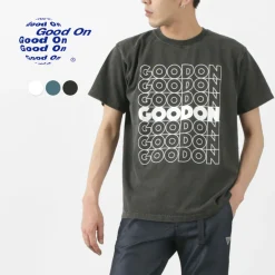 GOOD ON T-Shirts^/ GO SQUARE LOGO short sleeve T-shirt