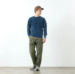 GOOD ON Sweatshirts^/ GOBW101 IS Raglan Crew Sweatshirt indigo