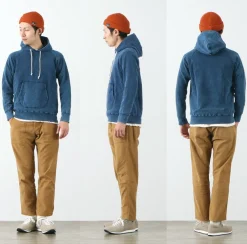 GOOD ON Sweatshirts^/ GOBW1203 IS Raglan Pullover Hooded Sweatshirt indigo