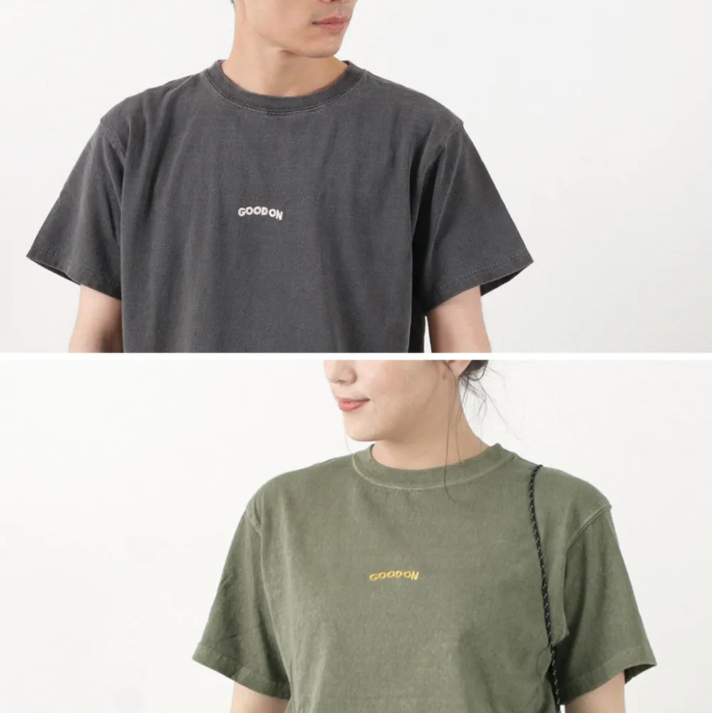 GOOD ON T-Shirts^/ Arch Logo Embroidery T-shirt