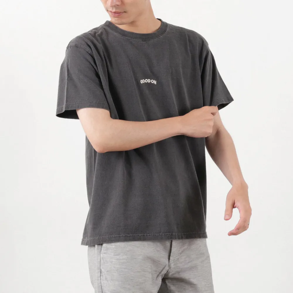 GOOD ON T-Shirts^/ Arch Logo Embroidery T-shirt