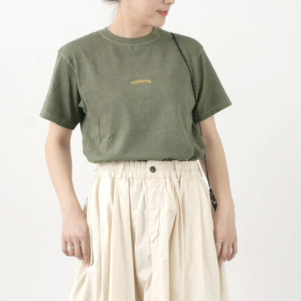GOOD ON T-Shirts^/ Arch Logo Embroidery T-shirt