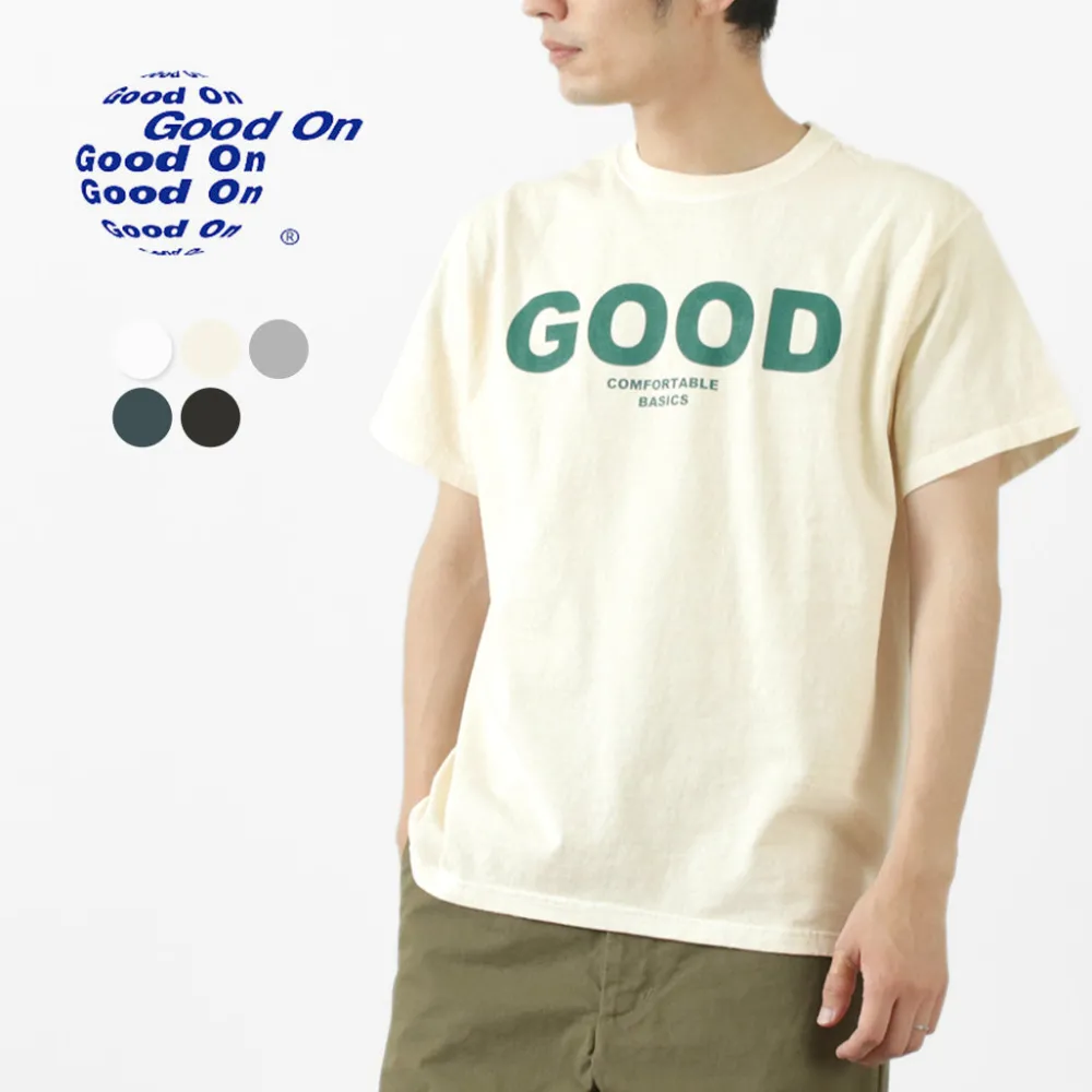 GOOD ON T-Shirts^/ Logo Short Sleeve T-Shirt