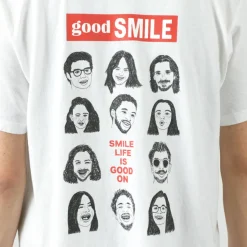 GOOD ON T-Shirts^/ Good Smile T-shirt white