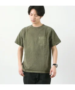 GOOD ON T-Shirts^/ GOST1101 Raglan heavy pocket T-shirt short sleeve