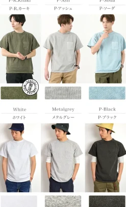 GOOD ON T-Shirts^/ GOST1101 Raglan heavy pocket T-shirt short sleeve