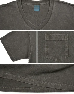 GOOD ON T-Shirts^/ GOST1408 Short sleeve V-neck pocket T-shirt