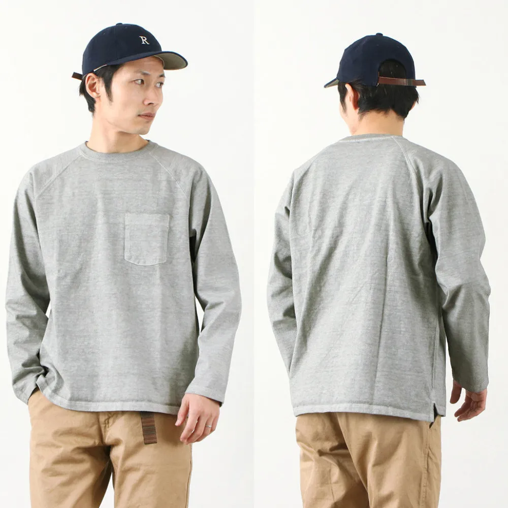 GOOD ON T-Shirts^/ Heavy Raglan Pocket T-Shirt Long Sleeve