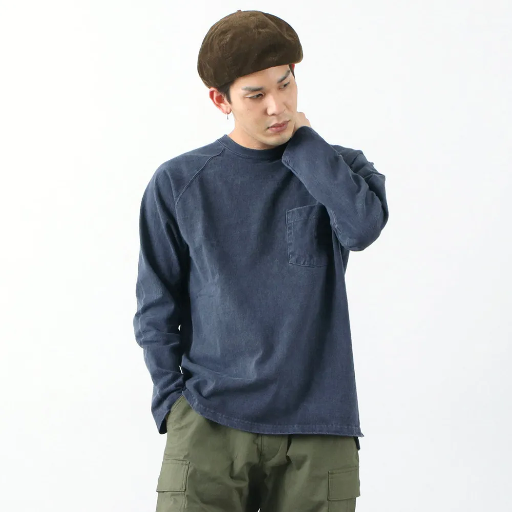 GOOD ON T-Shirts^/ Heavy Raglan Pocket T-Shirt Long Sleeve