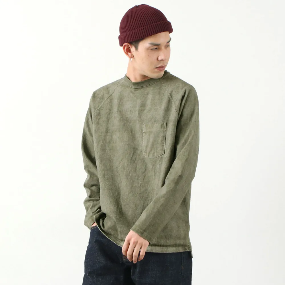 GOOD ON T-Shirts^/ Heavy Raglan Pocket T-Shirt Long Sleeve