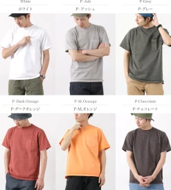 GOOD ON T-Shirts^/ Heavy Set-in Sleeve Short Sleeve Pocket T-Shirt