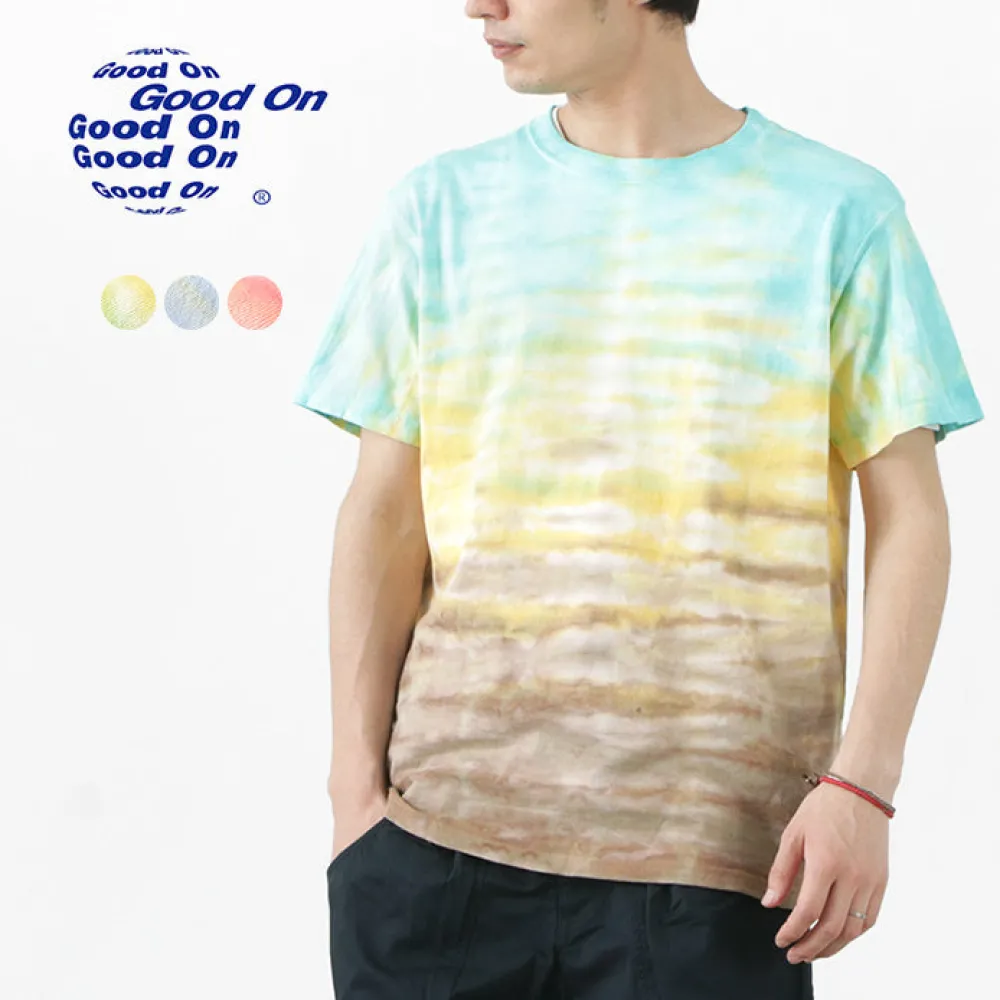 GOOD ON T-Shirts^/ Horizon Dye Short Sleeve T-Shirt
