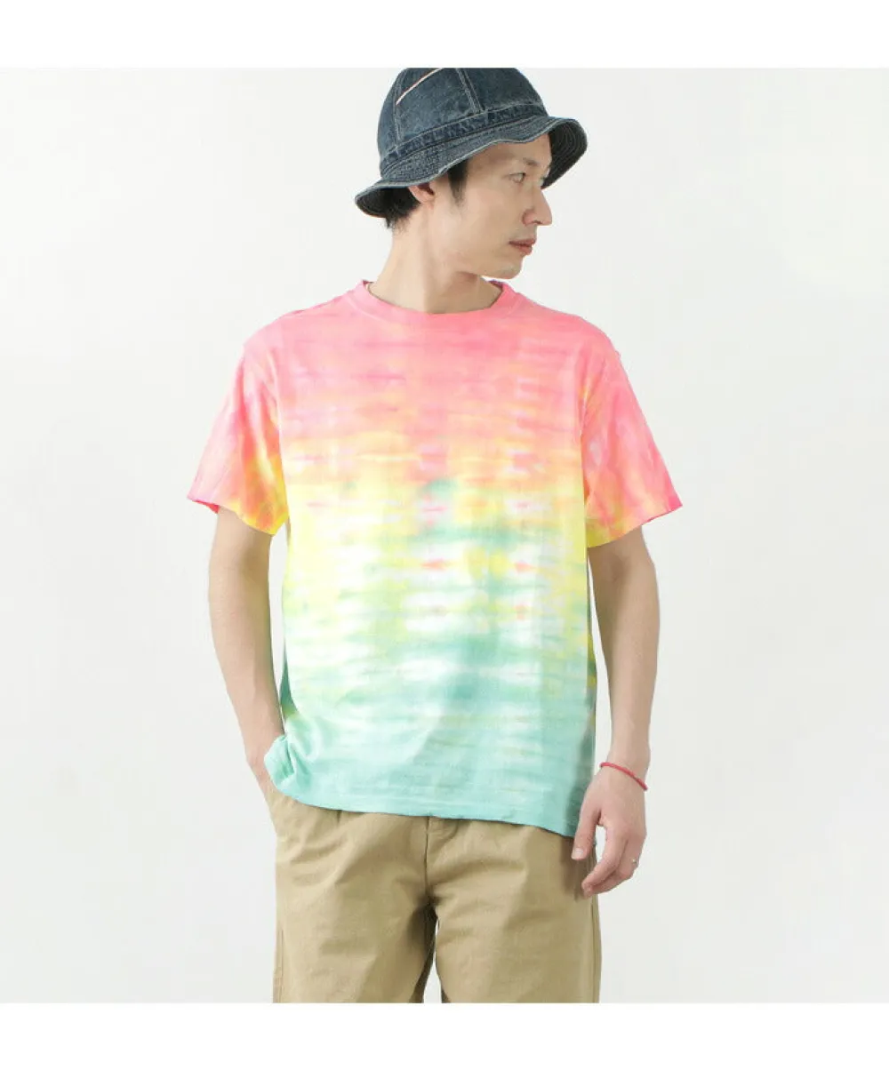 GOOD ON T-Shirts^/ Horizon Dye Short Sleeve T-Shirt