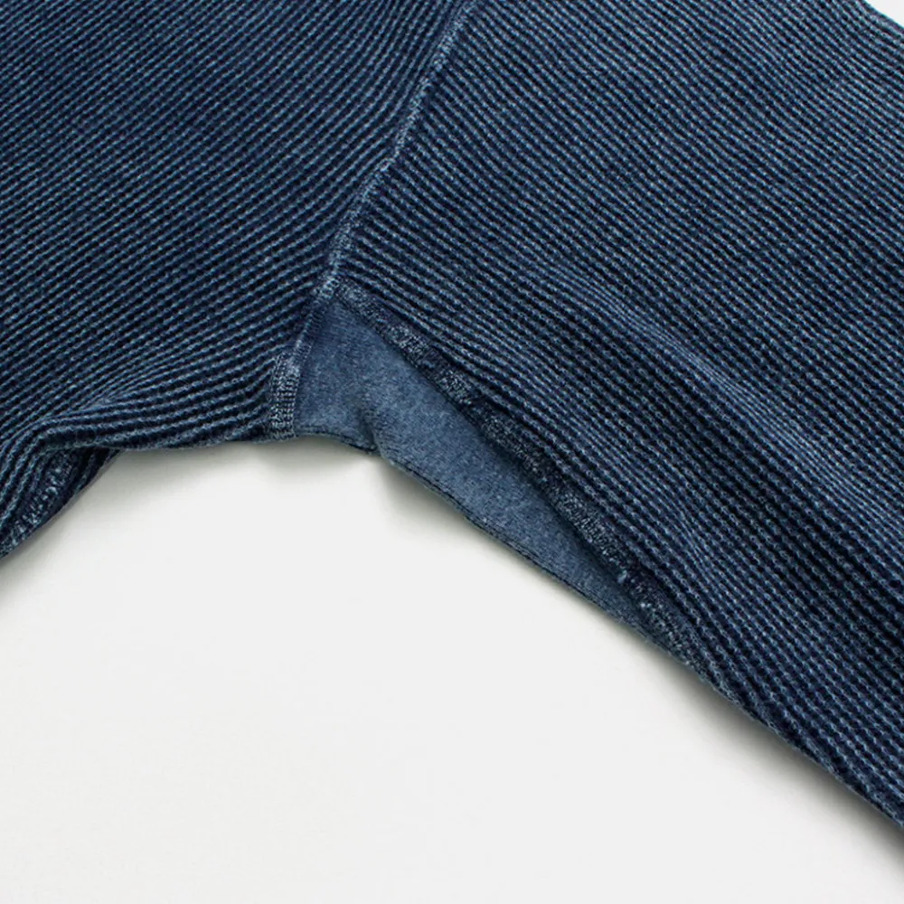 GOOD ON T-Shirts^/ Indigo Long Sleeve Thermal T-Shirt blue