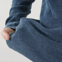 GOOD ON T-Shirts^/ Indigo Long Sleeve Thermal T-Shirt blue