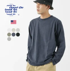 GOOD ON T-Shirts^/ Long sleeve crew T-shirt