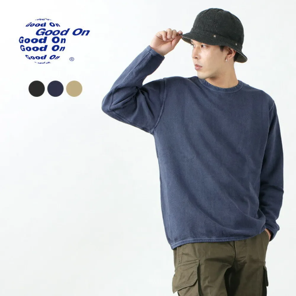 GOOD ON Sweatshirts^/ Long Sleeve Crew Sweatshirt