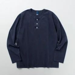 GOOD ON T-Shirts^/ Long Sleeve Henley Neck T-Shirt