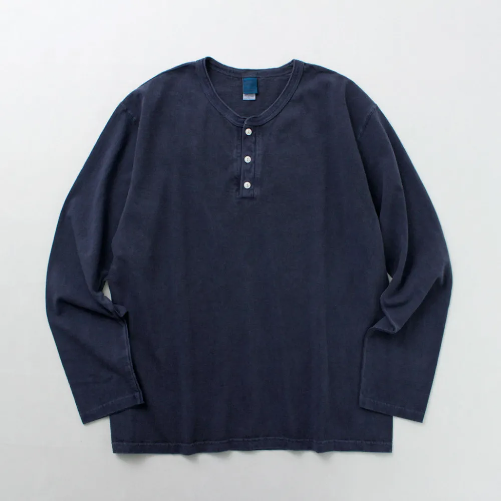 GOOD ON T-Shirts^/ Long Sleeve Henley Neck T-Shirt