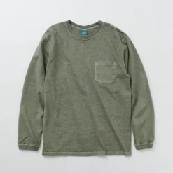 GOOD ON T-Shirts^/ Long Sleeve Pocket Crew T-Shirt