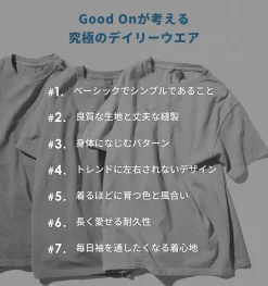 GOOD ON T-Shirts^/ Long Sleeve Pocket Crew T-Shirt