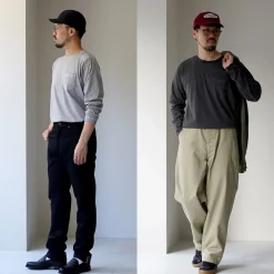 GOOD ON T-Shirts^/ Long Sleeve Pocket Crew T-Shirt