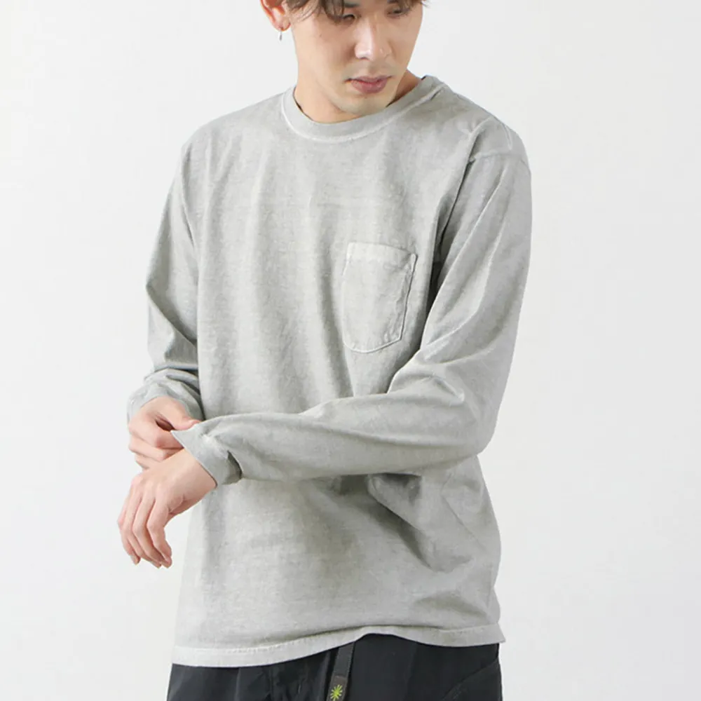 GOOD ON T-Shirts^/ Long Sleeve Pocket Crew T-Shirt
