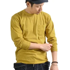 GOOD ON T-Shirts^/ Long Sleeve Pocket Crew T-Shirt