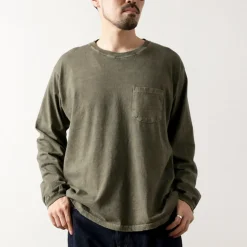 GOOD ON T-Shirts^/ Long Sleeve Pocket Crew T-Shirt
