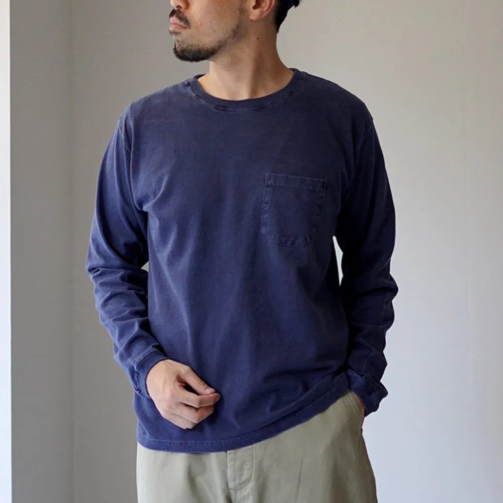 GOOD ON T-Shirts^/ Long Sleeve Pocket Crew T-Shirt