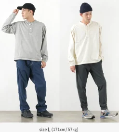 GOOD ON T-Shirts^/ L/S heavy henley T