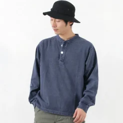 GOOD ON T-Shirts^/ L/S heavy henley T