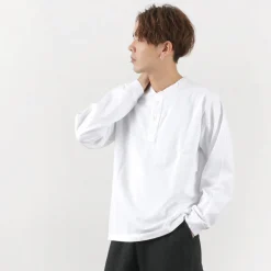 GOOD ON T-Shirts^/ L/S heavy henley T