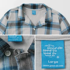 GOOD ON Shirts^/ Ombre Long Sleeve Open Shirt