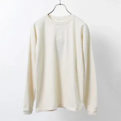 GOOD ON T-Shirts^/ Organic long sleeve crew neck t-shirt