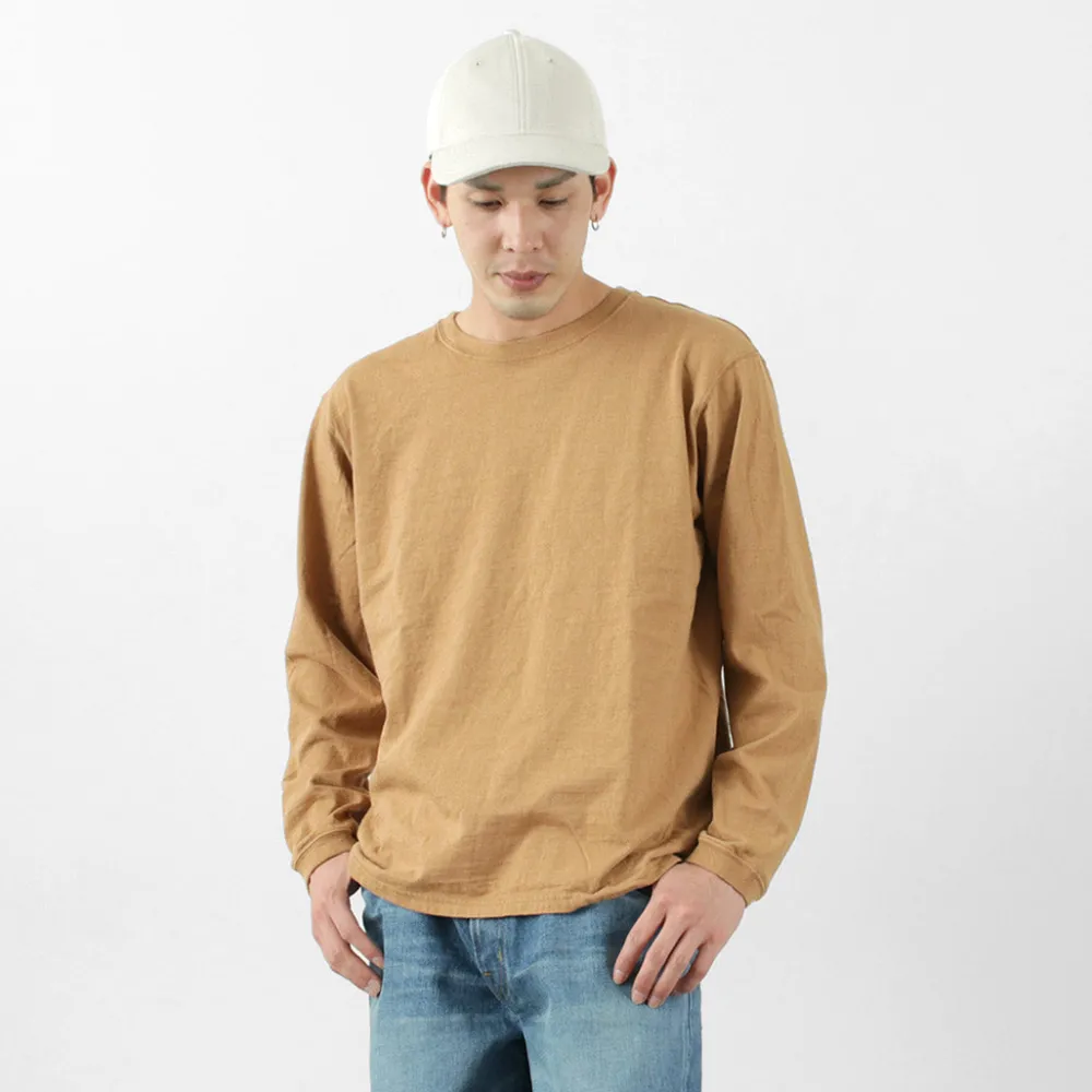 GOOD ON T-Shirts^/ Organic long sleeve crew neck t-shirt