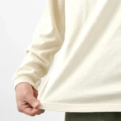 GOOD ON T-Shirts^/ Organic long sleeve crew neck t-shirt