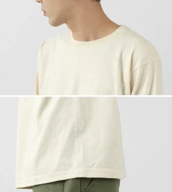 GOOD ON T-Shirts^/ Organic long sleeve crew neck t-shirt