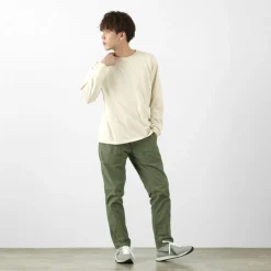GOOD ON T-Shirts^/ Organic long sleeve crew neck t-shirt